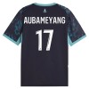 Fodboldtøj Olympique de Marseille Aubameyang 17 Udebanetrøje 2026-27 Fodboldtøj Olympique de Marseille Aubameyang 17 Udebanetrøje 2026-27