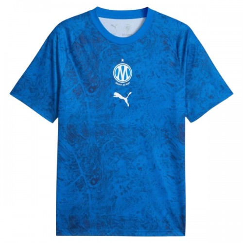 Fodboldtøj Olympique de Marseille Pre-Match 2026-27 Blå Fodboldtøj Olympique de Marseille Pre-Match 2026-27 Blå