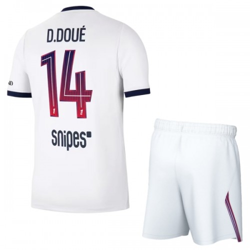Fodboldsæt Paris Saint-Germain Desire Doue 14 Udebanetrøje 2026-27 TIL Børn Fodboldsæt Paris Saint-Germain Desire Doue 14 Udebanetrøje 2026-27 TIL Børn