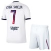 Fodboldsæt Paris Saint-Germain Kvaratskhelia 7 Udebanetrøje 2026-27 TIL Børn Fodboldsæt Paris Saint-Germain Kvaratskhelia 7 Udebanetrøje 2026-27 TIL Børn