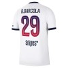 Fodboldtøj Paris Saint-Germain Bradley Barcola 29 Udebanetrøje 2026-27