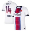 Fodboldtøj Paris Saint-Germain Desire Doue 14 Udebanetrøje 2026-27 Fodboldtøj Paris Saint-Germain Desire Doue 14 Udebanetrøje 2026-27
