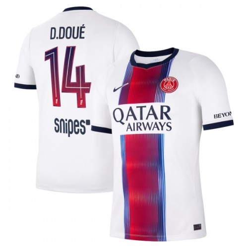 Fodboldtøj Paris Saint-Germain Desire Doue 14 Udebanetrøje 2026-27 Fodboldtøj Paris Saint-Germain Desire Doue 14 Udebanetrøje 2026-27
