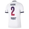 Fodboldtøj Paris Saint-Germain Hakimi 2 Udebanetrøje 2026-27