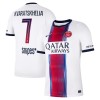 Fodboldtøj Paris Saint-Germain Kvaratskhelia 7 Udebanetrøje 2026-27 Fodboldtøj Paris Saint-Germain Kvaratskhelia 7 Udebanetrøje 2026-27