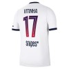 Fodboldtøj Paris Saint-Germain Vitinha 17 Udebanetrøje 2026-27