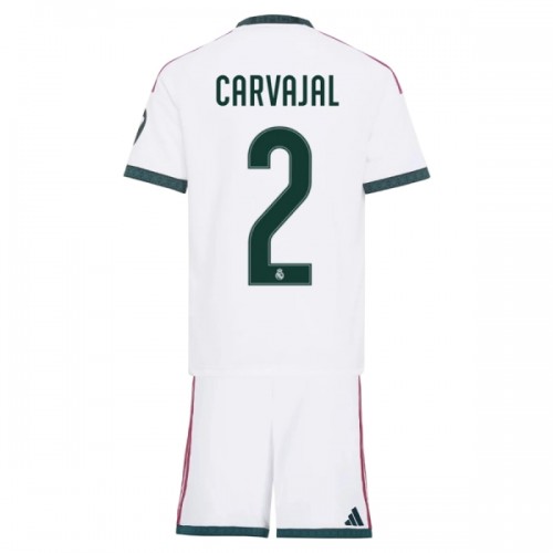 Fodboldsæt Real Madrid Carvajal 2 Hjemmebanetrøje 2026-27 TIL Børn Fodboldsæt Real Madrid Carvajal 2 Hjemmebanetrøje 2026-27 TIL Børn