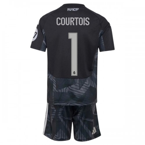 Fodboldsæt Real Madrid Courtois 1 Målmandstrøje Hjemmebanetrøje 2026-27 TIL Børn Fodboldsæt Real Madrid Courtois 1 Målmandstrøje Hjemmebanetrøje 2026-27 TIL Børn