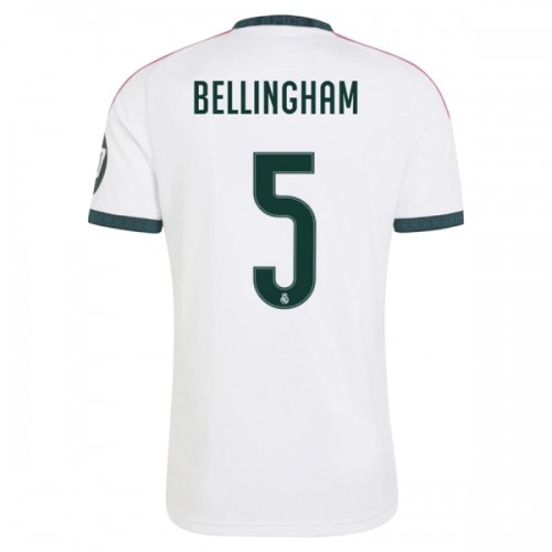 Fodboldtøj Real Madrid Bellingham 5 Hjemmebanetrøje 2026-27 Fodboldtøj Real Madrid Bellingham 5 Hjemmebanetrøje 2026-27