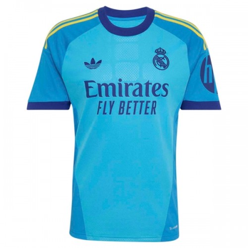Fodboldtøj Real Madrid Målmandstrøje Udebanetrøje 2026-27 Fodboldtøj Real Madrid Målmandstrøje Udebanetrøje 2026-27