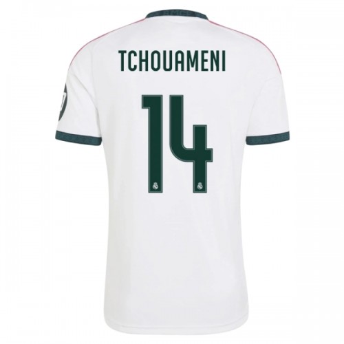 Fodboldtøj Real Madrid Tchouameni 14 Hjemmebanetrøje 2026-27 Fodboldtøj Real Madrid Tchouameni 14 Hjemmebanetrøje 2026-27