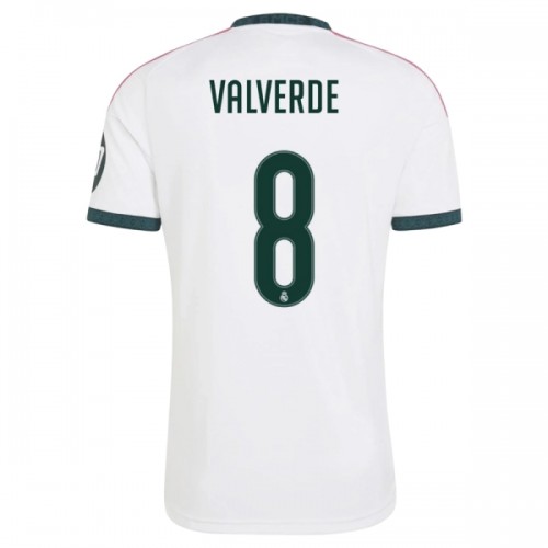Fodboldtøj Real Madrid Valverde 8 Hjemmebanetrøje 2026-27 Fodboldtøj Real Madrid Valverde 8 Hjemmebanetrøje 2026-27