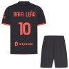 Fodboldsæt AC Milan Rafael Leao 10 Tredjetrøje 2026-27 TIL Børn