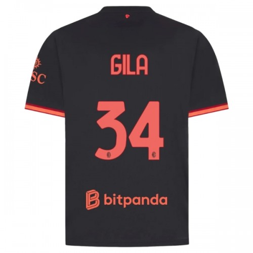Fodboldtøj AC Milan Gila 34 Tredjetrøje 2026-27 Fodboldtøj AC Milan Gila 34 Tredjetrøje 2026-27