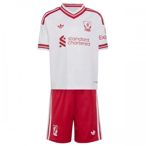 Fodboldsæt Liverpool Udebanetrøje 2026-27 TIL Børn Fodboldsæt Liverpool Udebanetrøje 2026-27 TIL Børn