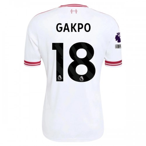 Fodboldtøj Liverpool Gakpo 18 Udebanetrøje 2026-27 Fodboldtøj Liverpool Gakpo 18 Udebanetrøje 2026-27
