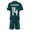 Fodboldsæt Real Madrid Tchouameni 14 Udebanetrøje 2026-27 TIL Børn Fodboldsæt Real Madrid Tchouameni 14 Udebanetrøje 2026-27 TIL Børn