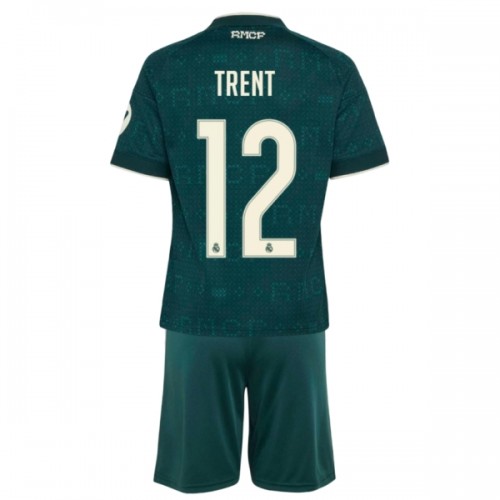 Fodboldsæt Real Madrid Trent Alexander-Arnold 12 Udebanetrøje 2026-27 TIL Børn Fodboldsæt Real Madrid Trent Alexander-Arnold 12 Udebanetrøje 2026-27 TIL Børn