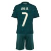 Fodboldsæt Real Madrid Vini JR. 7 Udebanetrøje 2026-27 TIL Børn Fodboldsæt Real Madrid Vini JR. 7 Udebanetrøje 2026-27 TIL Børn