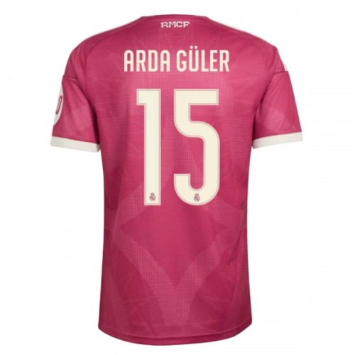 Fodboldtøj Real Madrid Arda Guler 15 Tredjetrøje 2026-27 Fodboldtøj Real Madrid Arda Guler 15 Tredjetrøje 2026-27