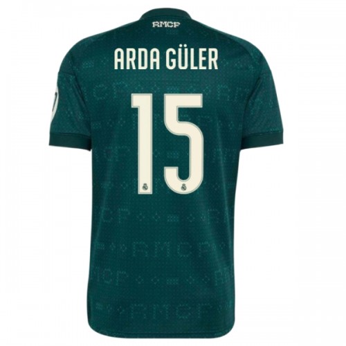 Fodboldtøj Real Madrid Arda Guler 15 Udebanetrøje 2026-27 Fodboldtøj Real Madrid Arda Guler 15 Udebanetrøje 2026-27