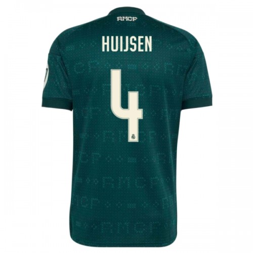 Fodboldtøj Real Madrid Huijsen 4 Udebanetrøje 2026-27 Fodboldtøj Real Madrid Huijsen 4 Udebanetrøje 2026-27