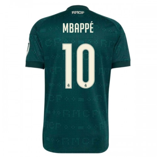 Fodboldtøj Real Madrid Mbappé 10 Udebanetrøje 2026-27 Fodboldtøj Real Madrid Mbappé 10 Udebanetrøje 2026-27