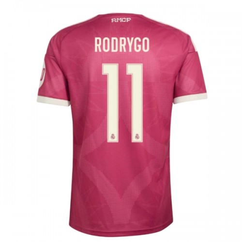 Fodboldtøj Real Madrid Rodrygo 11 Tredjetrøje 2026-27 Fodboldtøj Real Madrid Rodrygo 11 Tredjetrøje 2026-27