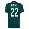 Fodboldtøj Real Madrid Rudiger 22 Udebanetrøje 2026-27 Fodboldtøj Real Madrid Rudiger 22 Udebanetrøje 2026-27