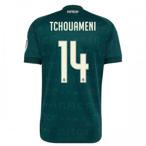 Fodboldtøj Real Madrid Tchouameni 14 Udebanetrøje 2026-27 Fodboldtøj Real Madrid Tchouameni 14 Udebanetrøje 2026-27
