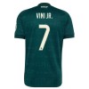 Fodboldtøj Real Madrid Vini JR. 7 Udebanetrøje 2026-27 Fodboldtøj Real Madrid Vini JR. 7 Udebanetrøje 2026-27
