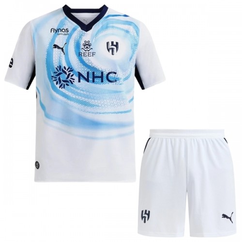 Fodboldsæt Al Hilal SFC Udebanetrøje 2026-27 TIL Børn Fodboldsæt Al Hilal SFC Udebanetrøje 2026-27 TIL Børn