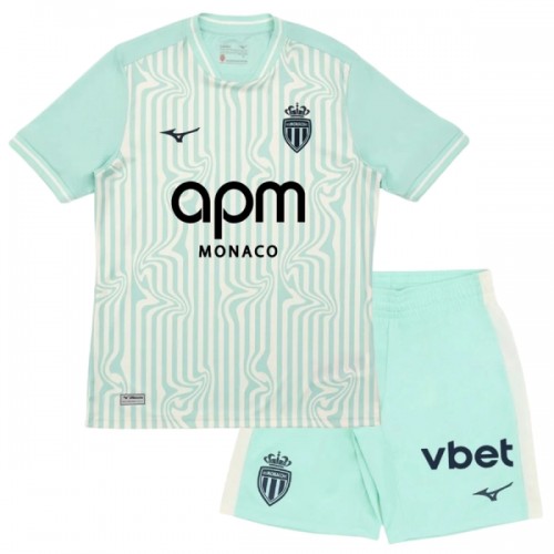 Fodboldsæt AS Monaco Tredjetrøje 2026-27 TIL Børn Fodboldsæt AS Monaco Tredjetrøje 2026-27 TIL Børn