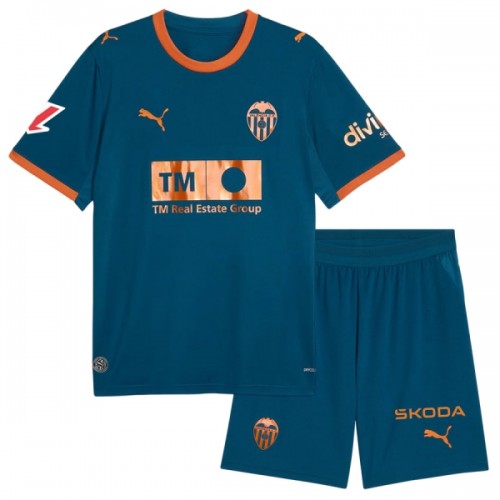 Fodboldsæt Valencia CF Udebanetrøje 2026-27 TIL Børn Fodboldsæt Valencia CF Udebanetrøje 2026-27 TIL Børn