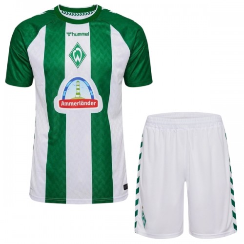 Fodboldsæt Werder Bremen Hjemmebanetrøje 2026-27 TIL Børn Fodboldsæt Werder Bremen Hjemmebanetrøje 2026-27 TIL Børn