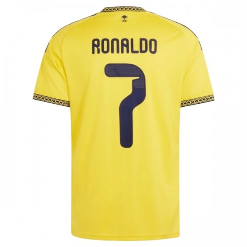 Fodboldtøj Al Nassr Ronaldo 7 Hjemmebanetrøje 2026-27 Fodboldtøj Al Nassr Ronaldo 7 Hjemmebanetrøje 2026-27