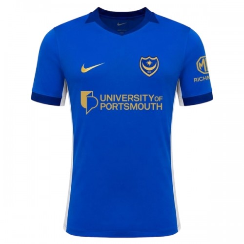 Fodboldtøj Portsmouth Hjemmebanetrøje 2026-27 Fodboldtøj Portsmouth Hjemmebanetrøje 2026-27