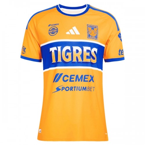 Fodboldtøj Tigres UANL Hjemmebanetrøje 2026-27 Fodboldtøj Tigres UANL Hjemmebanetrøje 2026-27