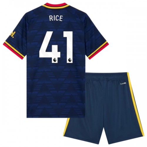 Fodboldsæt Arsenal Rice 41 Udebanetrøje 2026-27 TIL Børn Fodboldsæt Arsenal Rice 41 Udebanetrøje 2026-27 TIL Børn