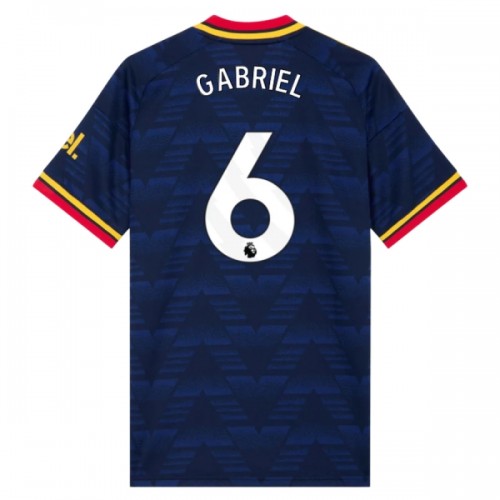 Fodboldtøj Arsenal Gabriel 6 Udebanetrøje 2026-27 Fodboldtøj Arsenal Gabriel 6 Udebanetrøje 2026-27