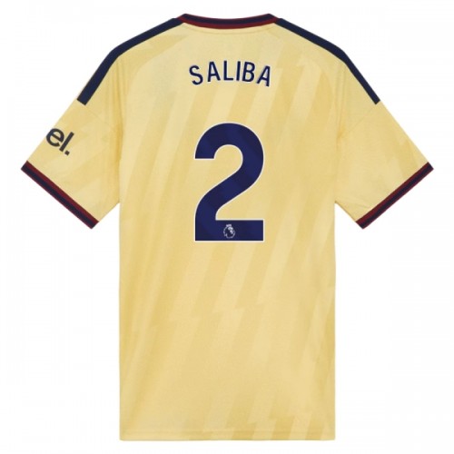 Fodboldtøj Arsenal Saliba 2 Tredjetrøje 2026-27 Fodboldtøj Arsenal Saliba 2 Tredjetrøje 2026-27