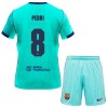 Fodboldsæt FC Barcelona Pedri 8 Tredjetrøje 2026-27 TIL Børn Fodboldsæt FC Barcelona Pedri 8 Tredjetrøje 2026-27 TIL Børn