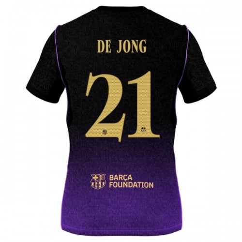 Fodboldtøj FC Barcelona Frenkie de Jong 21 Udebanetrøje 2026-27 Fodboldtøj FC Barcelona Frenkie de Jong 21 Udebanetrøje 2026-27