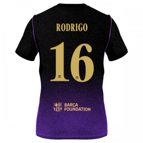 Fodboldtøj FC Barcelona Rodrigo 16 Udebanetrøje 2026-27 Fodboldtøj FC Barcelona Rodrigo 16 Udebanetrøje 2026-27