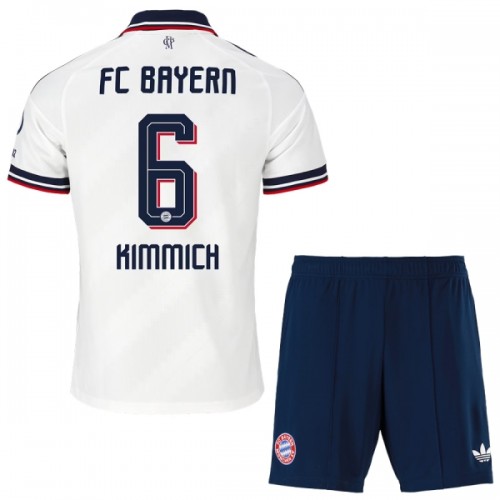 Fodboldsæt FC Bayern München Kimmich 6 Udebanetrøje 2026-27 TIL Børn Fodboldsæt FC Bayern München Kimmich 6 Udebanetrøje 2026-27 TIL Børn