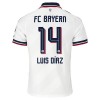 Fodboldsæt FC Bayern München Luis Diaz 14 Udebanetrøje 2026-27 TIL Børn