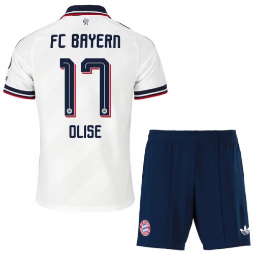 Fodboldsæt FC Bayern München Olise 17 Udebanetrøje 2026-27 TIL Børn Fodboldsæt FC Bayern München Olise 17 Udebanetrøje 2026-27 TIL Børn