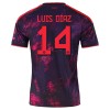 Fodboldtøj FC Bayern München Luis Diaz 14 Tredjetrøje 2026-27 Fodboldtøj FC Bayern München Luis Diaz 14 Tredjetrøje 2026-27