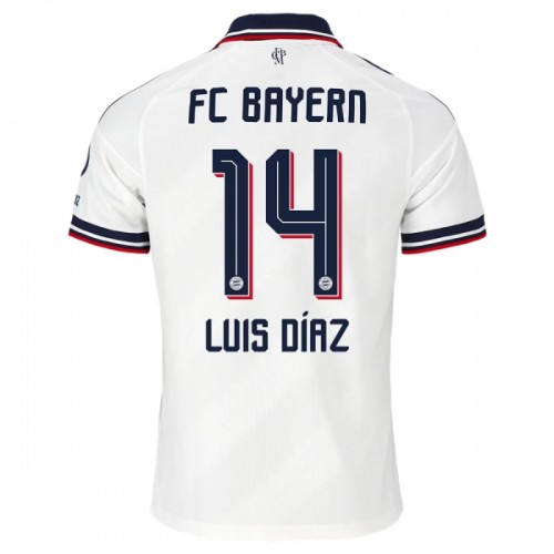 Fodboldtøj FC Bayern München Luis Diaz 14 Udebanetrøje 2026-27 Fodboldtøj FC Bayern München Luis Diaz 14 Udebanetrøje 2026-27