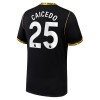 Fodboldtøj Chelsea Caicedo 25 Udebanetrøje 2026-27